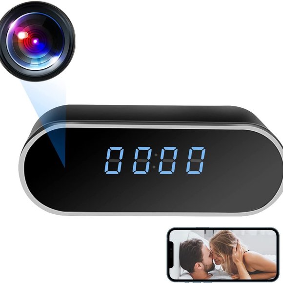 Hidden Security Camera Clock with Night Vision Motion Detection - Picture 2 of 12